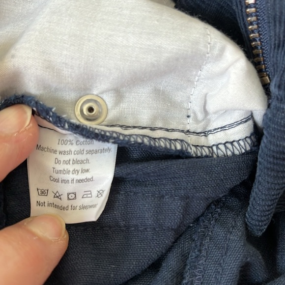 Janie And Jack Velvet Navy Blue Boy’s Pants Size 2T - Picture 5 of 5